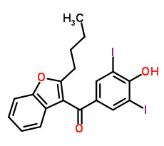 2-Butyl-3-(3,5-Diiodo-4-hydroxy benzoyl) benzofuran